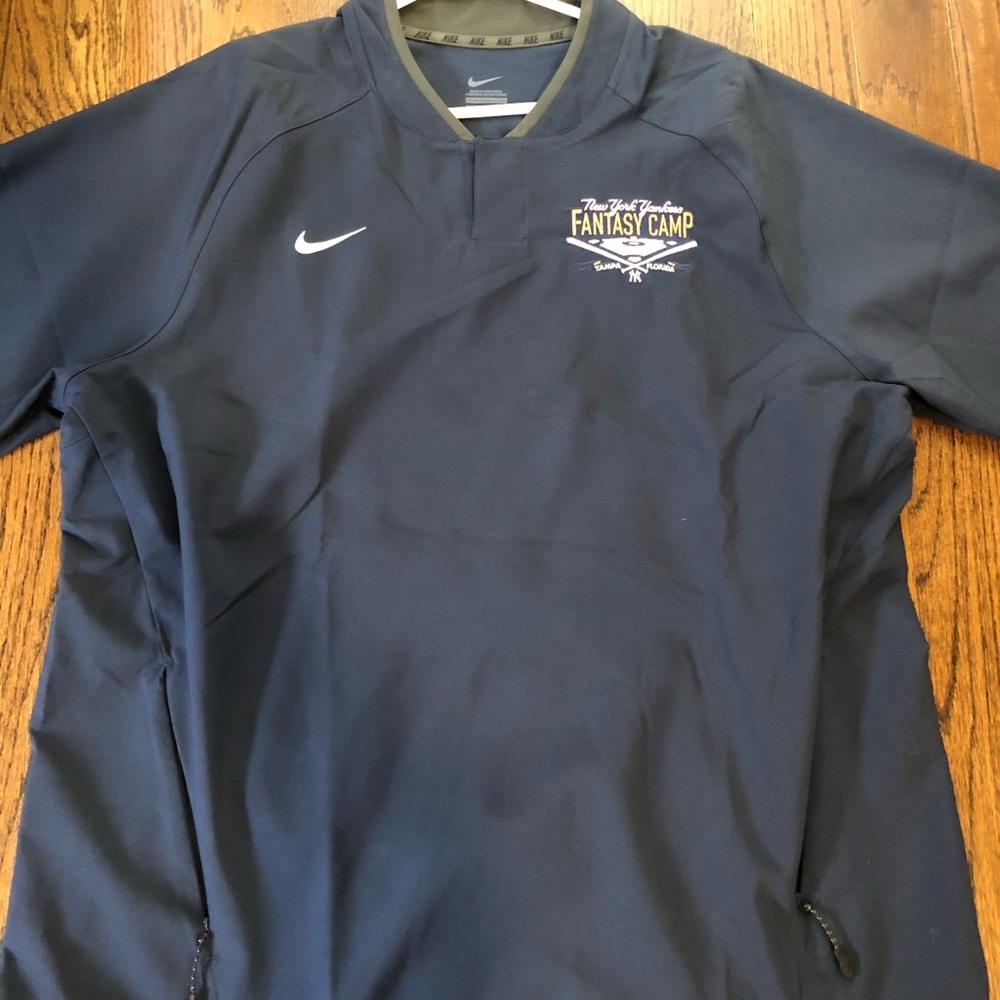Yankees Fantasy Camp short sleeve jacket.